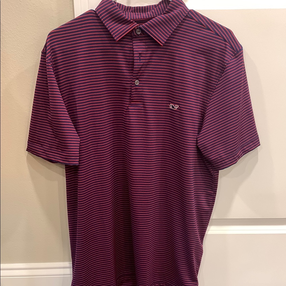 Vineyard Vines Men's Striped Performance Polo Shirt